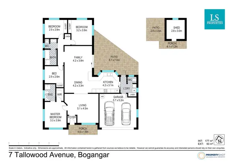 Floorplan of Homely house listing, 7 Tallowood Avenue, Bogangar NSW 2488