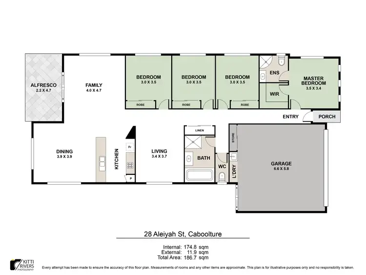 Floorplan of Homely house listing, 28 Aleiyah Street, Caboolture QLD 4510