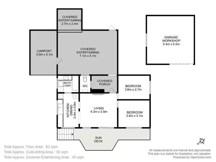 Floorplan of Homely house listing, 119 Sommers Bay Road, Murdunna TAS 7178