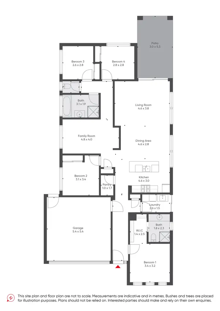 Floorplan of Homely house listing, 35 Howard Street, Warragul VIC 3820