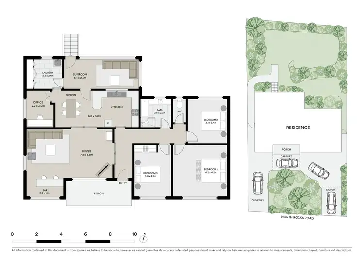 Floorplan of Homely house listing, 391A North Rocks Road, Carlingford NSW 2118