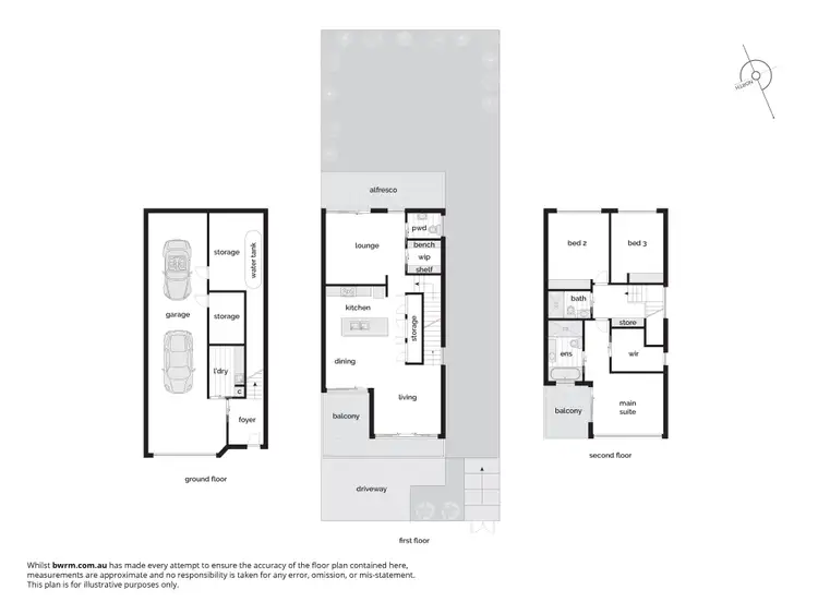 Floorplan of Homely house listing, 23 Cygnet Crescent, Red Hill ACT 2603