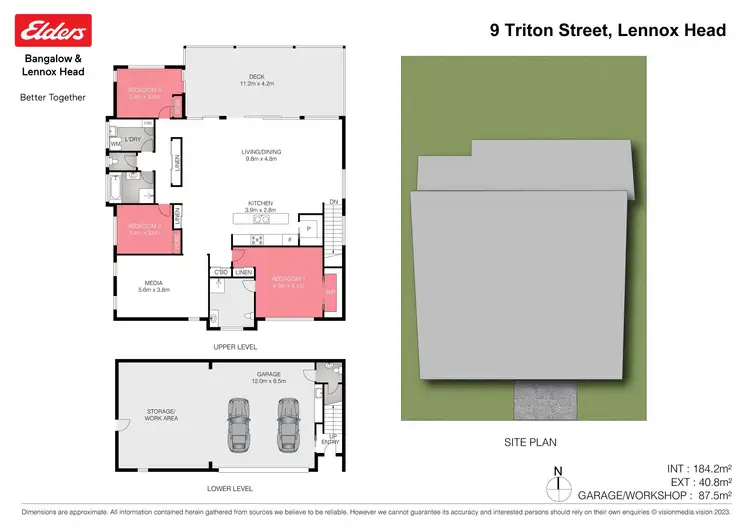 Floorplan of Homely house listing, 9 Triton Street, Lennox Head NSW 2478