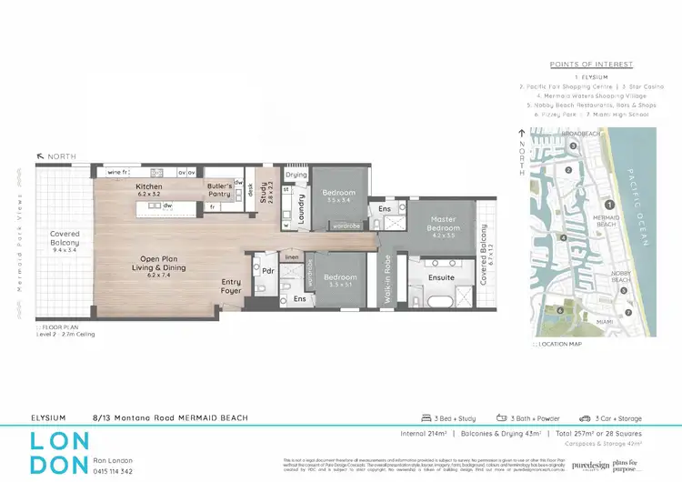 Floorplan of Homely apartment listing, 8/15 Montana Road, Mermaid Beach QLD 4218
