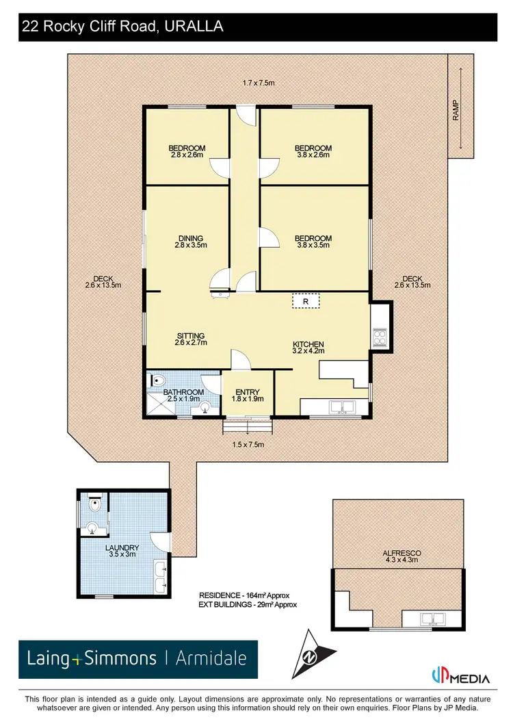Floorplan of Homely house listing, 22 Rocky Cliff Road, Uralla NSW 2358