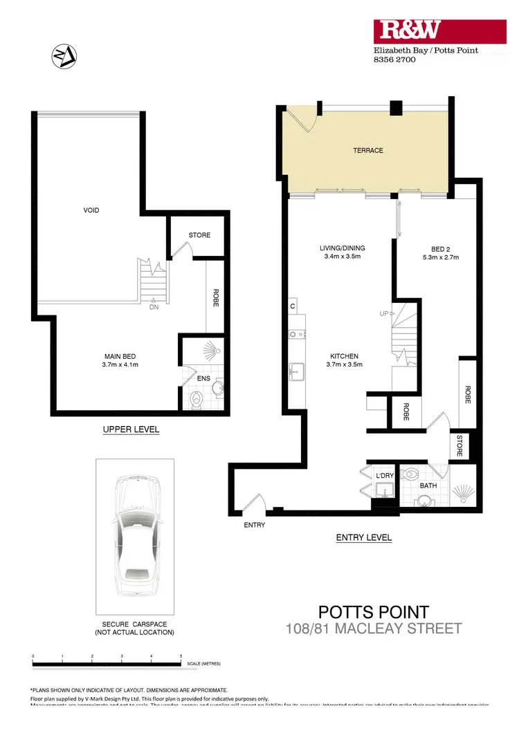 Floorplan of Homely apartment listing, 108/81 Macleay Street, Potts Point NSW 2011