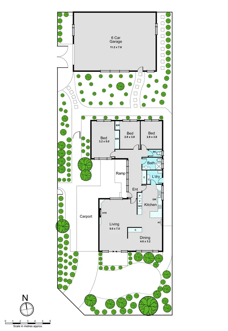 Floorplan of Homely house listing, 23 Charlton Street, Springvale VIC 3171