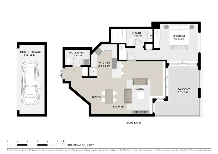 Floorplan of Homely unit listing, 23/1 Ocean Grove Avenue, Cronulla NSW 2230