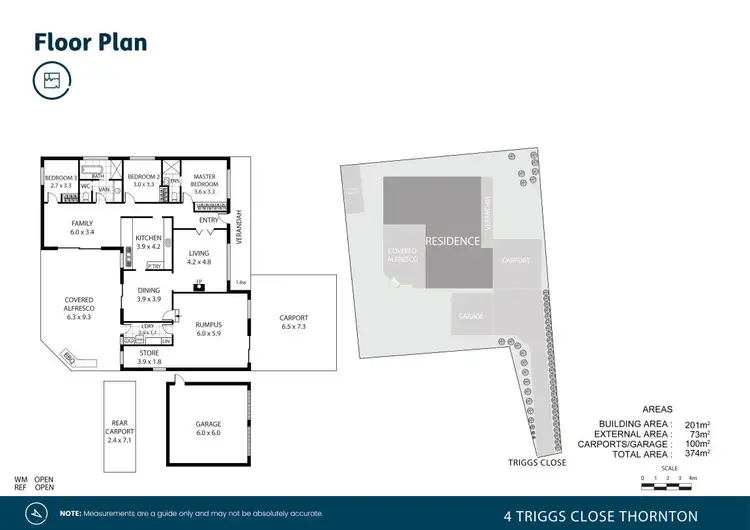 Floorplan of Homely house listing, 4 Triggs Close, Thornton NSW 2322