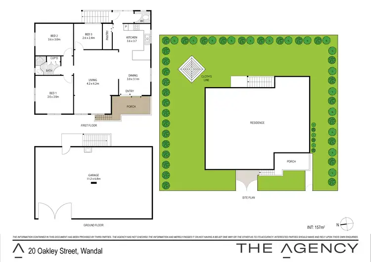 Floorplan of Homely house listing, 20 Oakley Street, Wandal QLD 4700