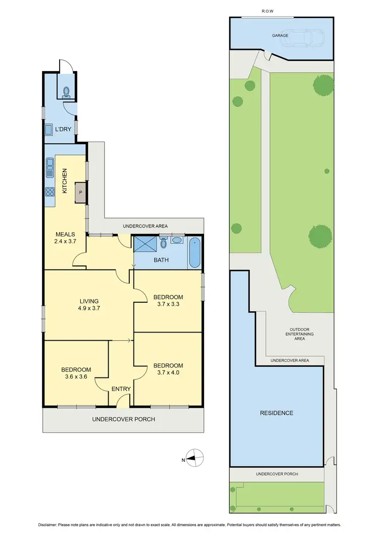 Floorplan of Homely house listing, 22 Canterbury Street, Moonee Ponds VIC 3039