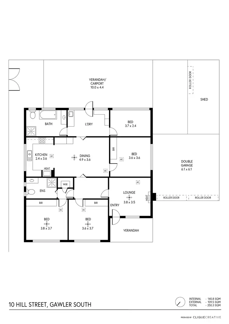 Floorplan of Homely house listing, 10 Hill Street, Gawler South SA 5118