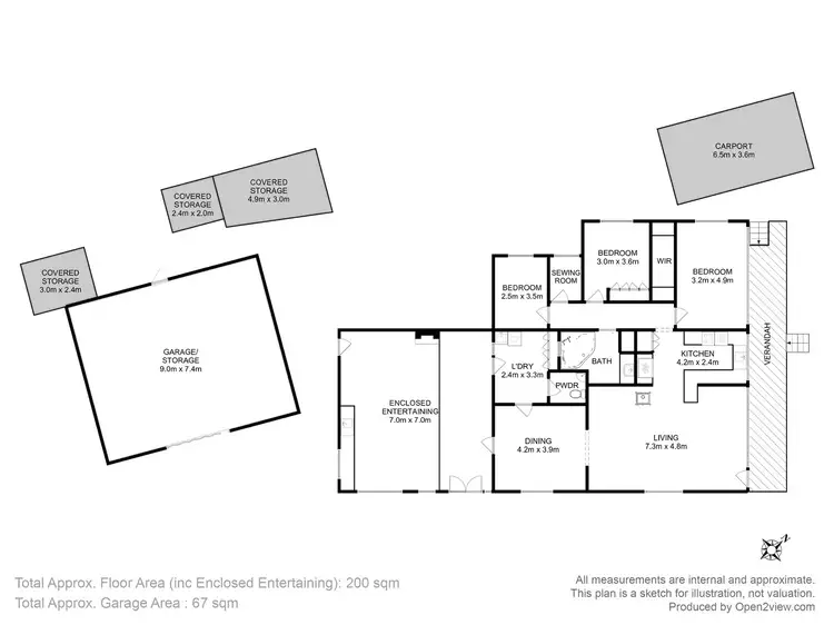 Floorplan of Homely house listing, 18 Tasman Street, Port Arthur TAS 7182
