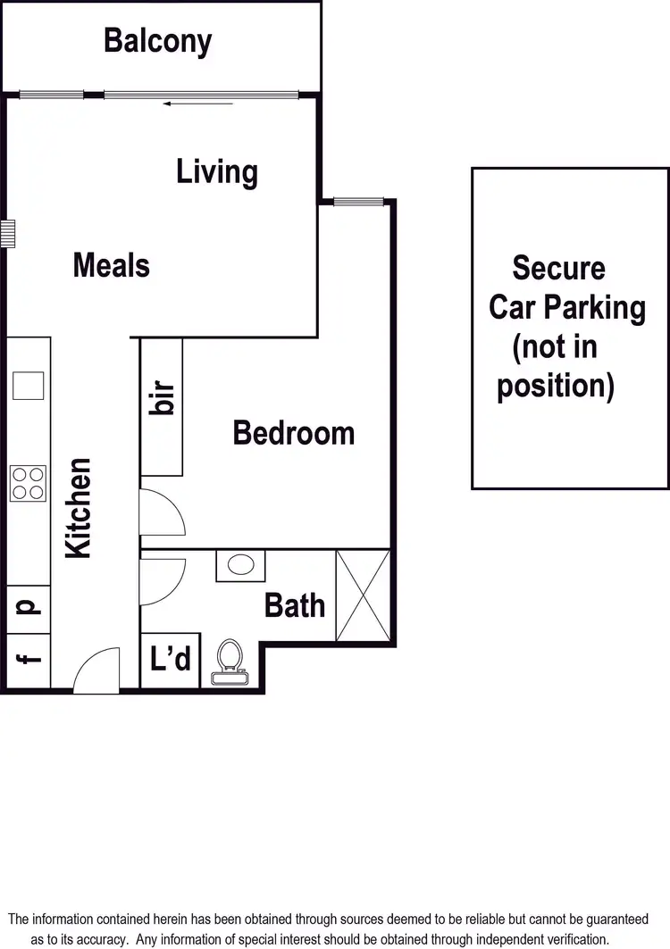 Floorplan of Homely apartment listing, 103B/1093 Plenty Road, Bundoora VIC 3083
