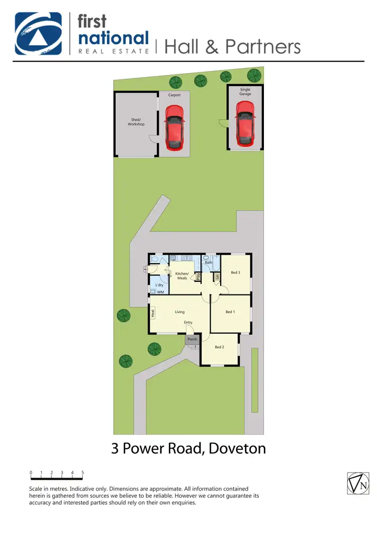 Floorplan of Homely house listing, 3 Power Road, Doveton VIC 3177