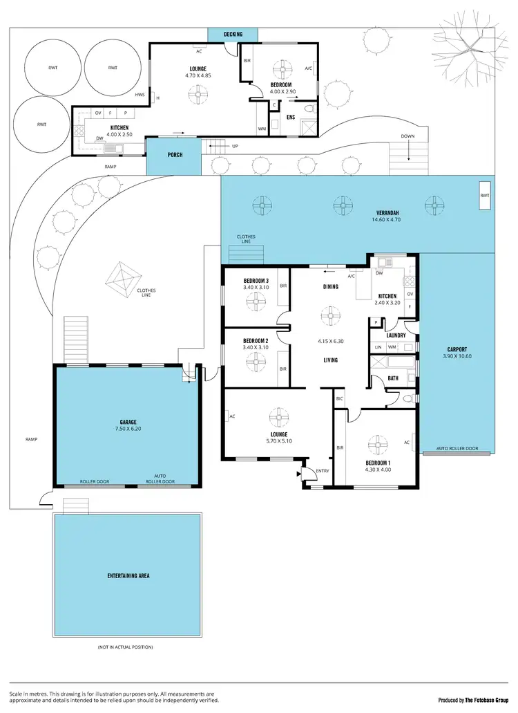 Floorplan of Homely house listing, 44 Woodhall Drive, Happy Valley SA 5159