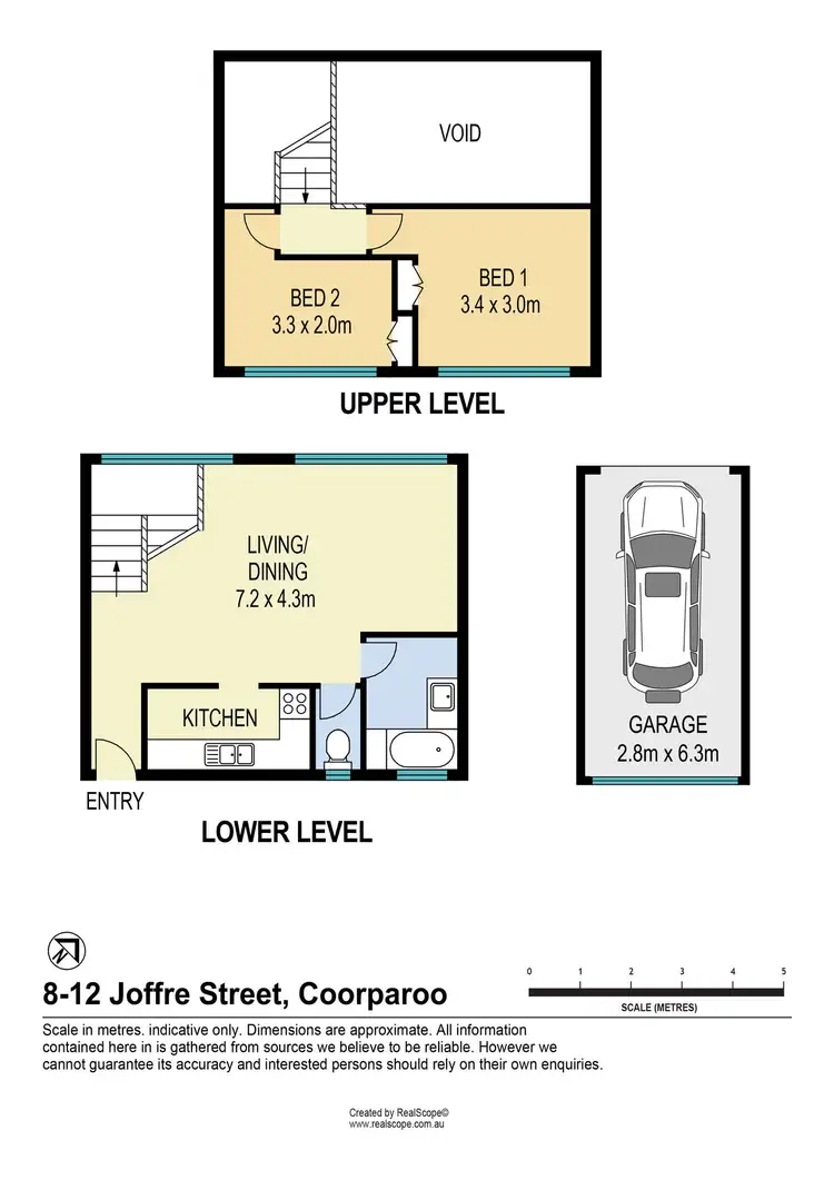 Floorplan of Homely apartment listing, 8/12 Joffre Street, Coorparoo QLD 4151