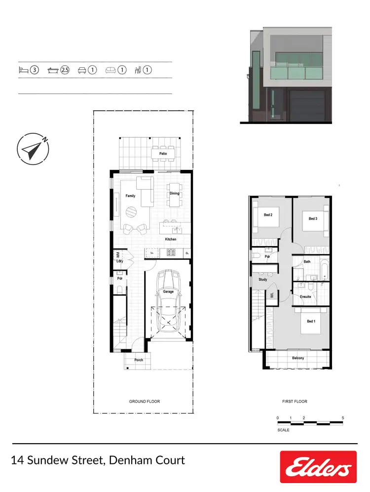 Floorplan of Homely house listing, 14 Sundew Street, Denham Court NSW 2565