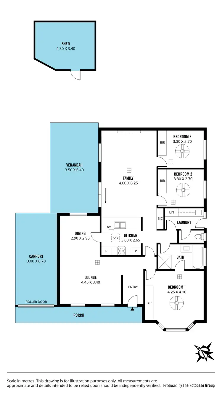 Floorplan of Homely house listing, 6 Holt Court, Trott Park SA 5158