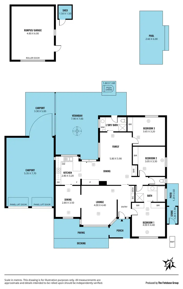 Floorplan of Homely house listing, 4 Oakvale Way, Hallett Cove SA 5158