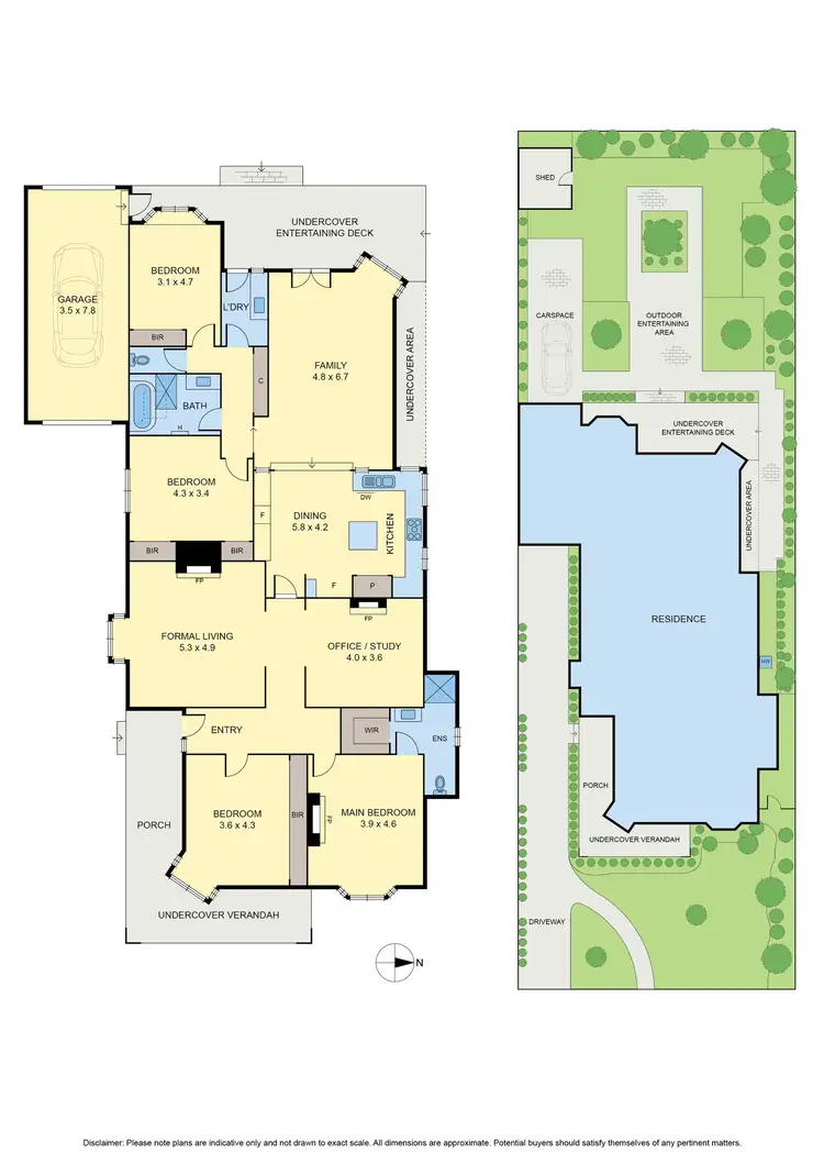 Floorplan of Homely house listing, 59 Daisy Street, Essendon VIC 3040