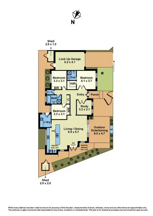 Floorplan of Homely house listing, 38a Bracken Grove, Altona VIC 3018