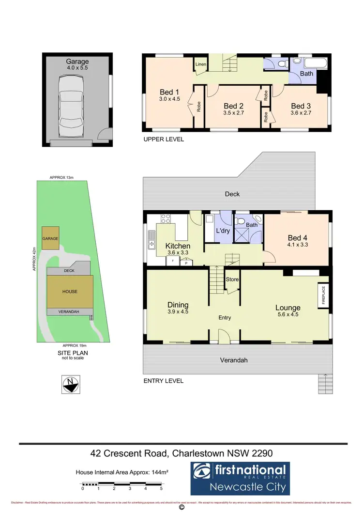 Floorplan of Homely house listing, 42 Crescent Road, Charlestown NSW 2290
