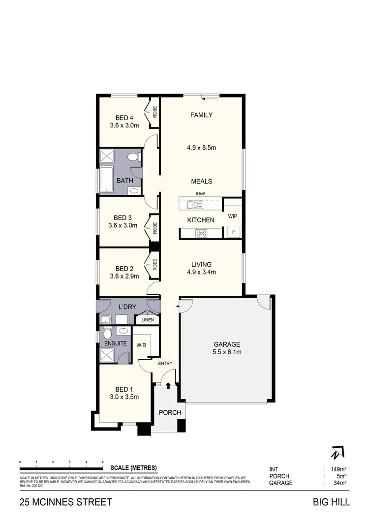 Floorplan of Homely house listing, 25 McInnes Street, Big Hill VIC 3555