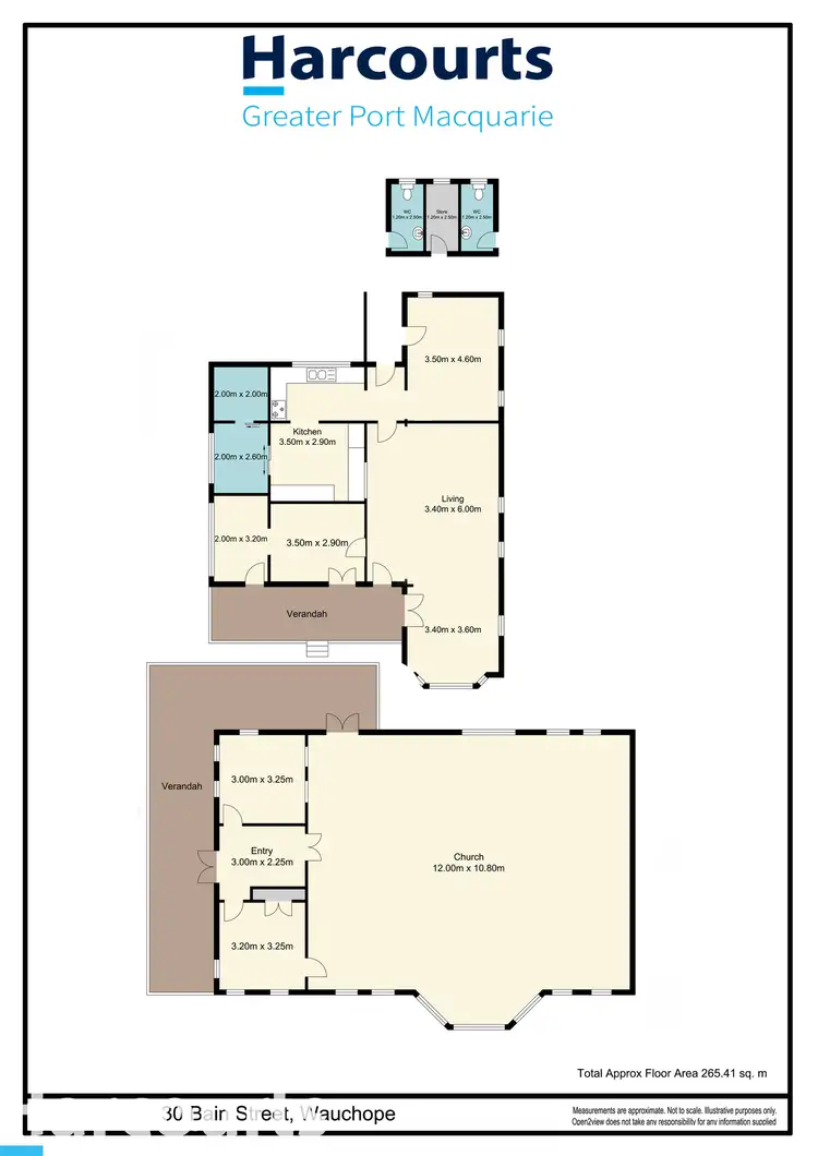 Floorplan of Homely house listing, 30 Bain Street, Wauchope NSW 2446