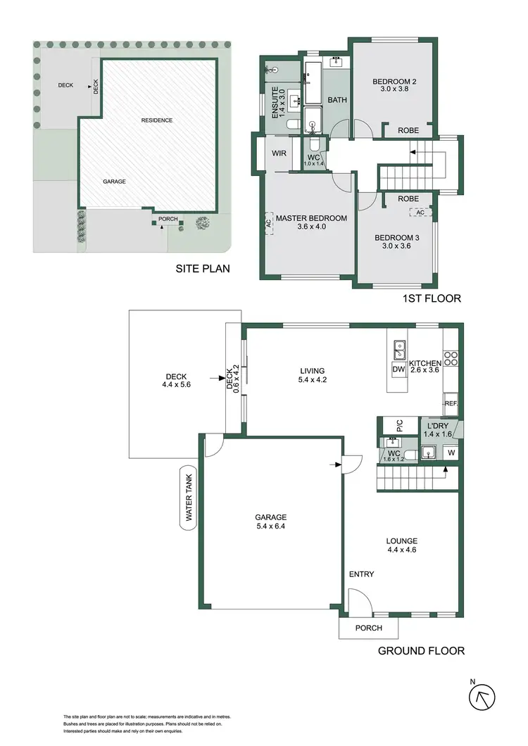 Floorplan of Homely townhouse listing, 2/178 Dromana Parade, Safety Beach VIC 3936