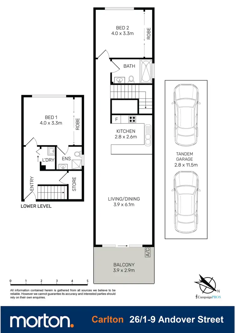 Floorplan of Homely apartment listing, 26/1-9 Andover Street, Carlton NSW 2218