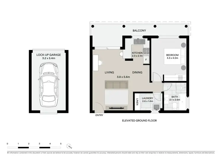 Floorplan of Homely apartment listing, 4/22-24 Mill Street, Carlton NSW 2218