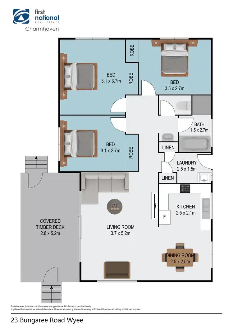 Floorplan of Homely house listing, 23 Bungaree Street, Wyee NSW 2259