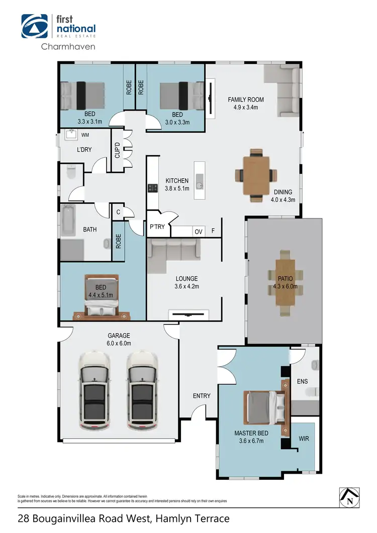 Floorplan of Homely house listing, 28 Bougainvillea Road West, Hamlyn Terrace NSW 2259