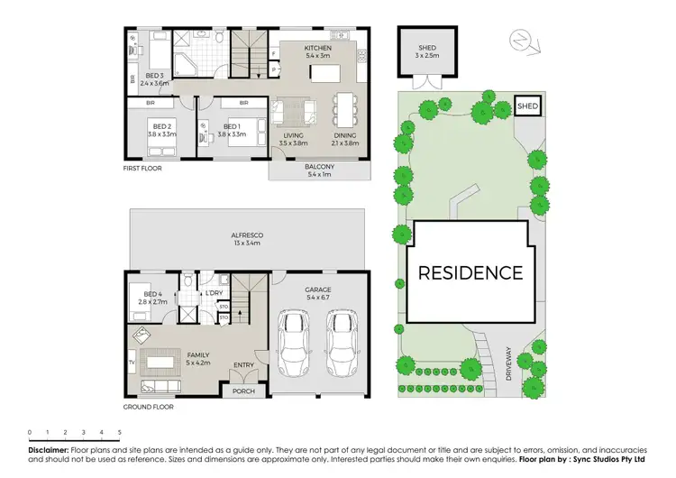 Floorplan of Homely house listing, 10 Simmonds Street, Kings Langley NSW 2147