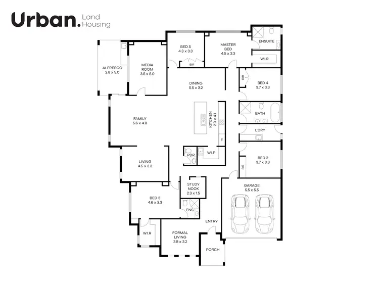 Floorplan of Homely house listing, 18 Burringoa Crescent, Colebee NSW 2761