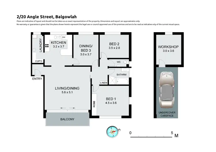 Floorplan of Homely apartment listing, 2/20 Angle Street, Balgowlah NSW 2093