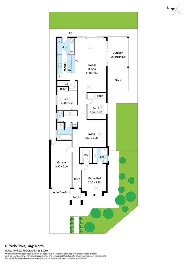 Floorplan of Homely house listing, 40 Yerlo Drive, Largs North SA 5016