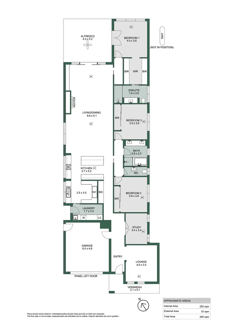 Floorplan of Homely house listing, 4B Hooking Avenue, Royston Park SA 5070