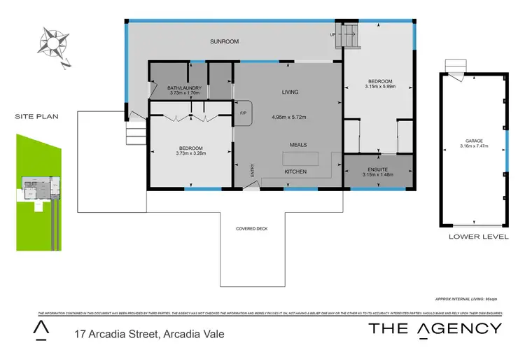 Floorplan of Homely house listing, 17 Arcadia Street, Arcadia Vale NSW 2283