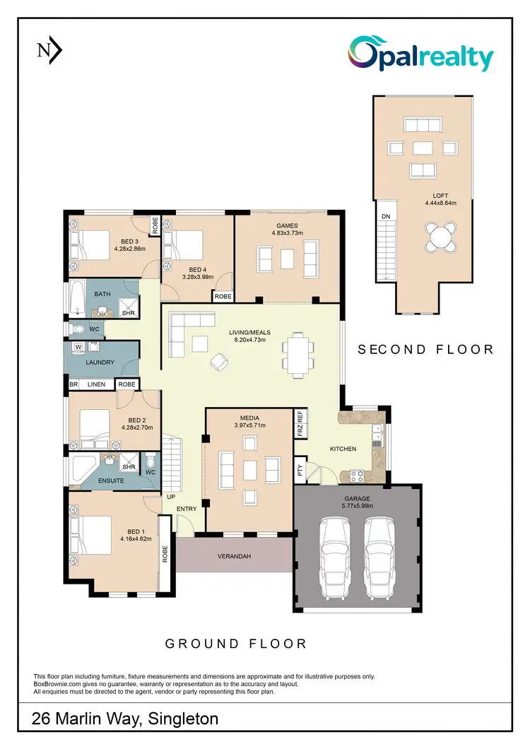Floorplan of Homely house listing, 26 Marlin Way, Singleton WA 6175