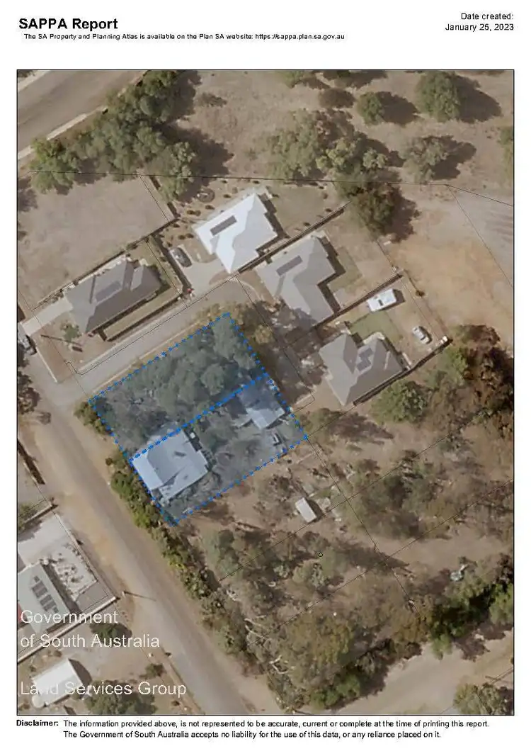Floorplan of Homely house listing, 25 Lower Thames Street, Burra SA 5417