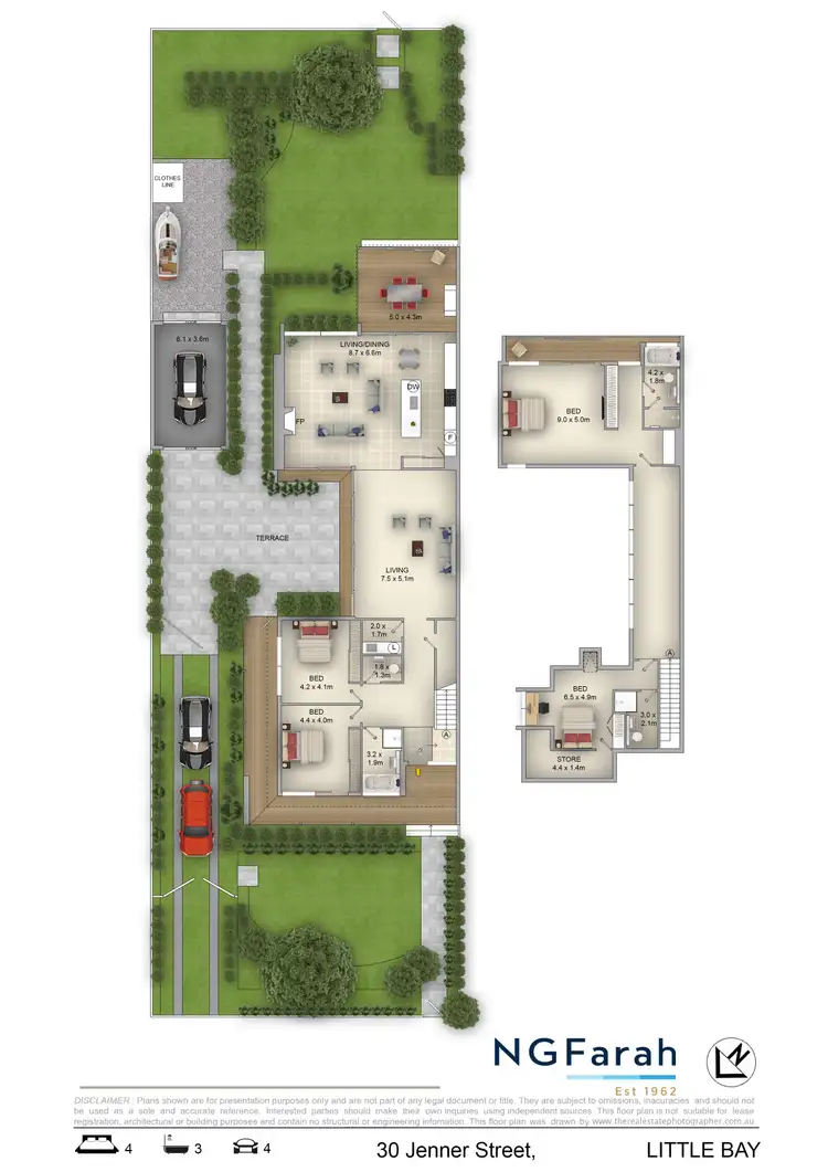 Floorplan of Homely house listing, 30 Jenner Street, Little Bay NSW 2036