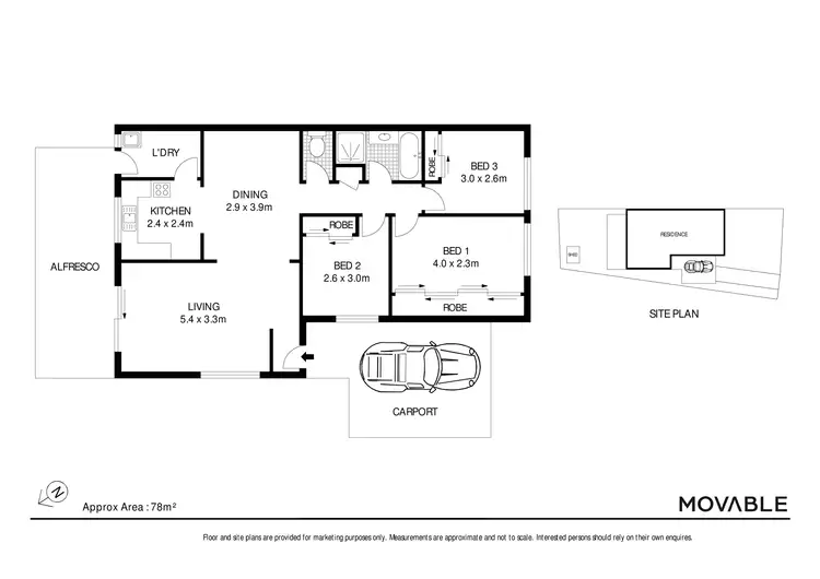 Floorplan of Homely house listing, 57A Casuarina Crescent, Warabrook NSW 2304