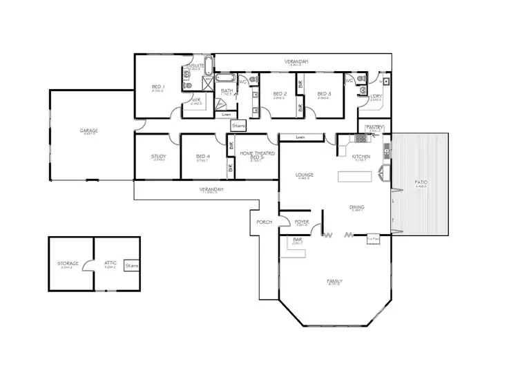 Floorplan of Homely house listing, 211 Pines Road, Coomunga SA 5607