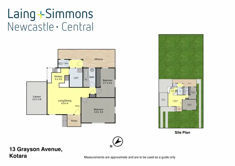 Floorplan of Homely house listing, 13 Grayson Avenue, Kotara NSW 2289