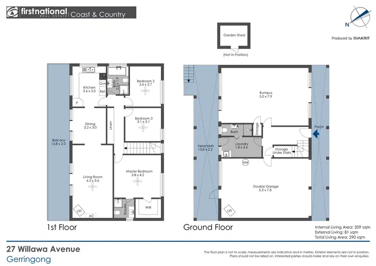 Floorplan of Homely house listing, 27 Willawa Avenue, Gerringong NSW 2534