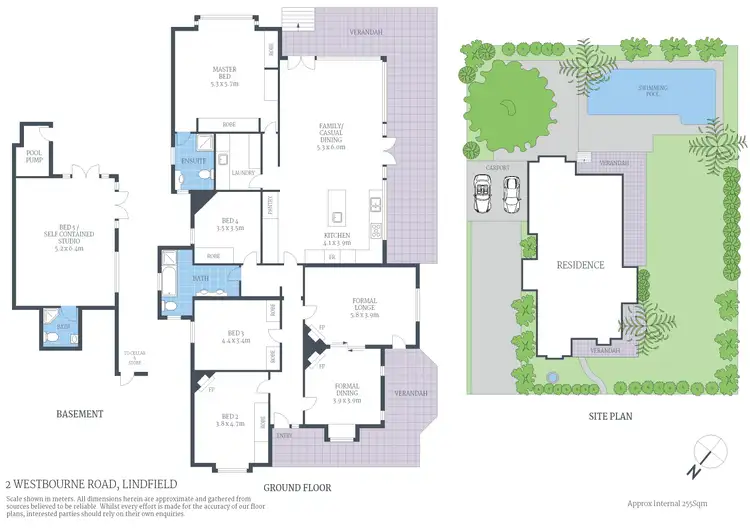 Floorplan of Homely house listing, 2 Westbourne Road, Lindfield NSW 2070