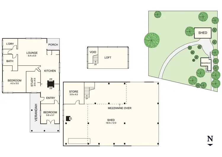 Floorplan of Homely house listing, 70 Donnellys Weir Road, Healesville VIC 3777