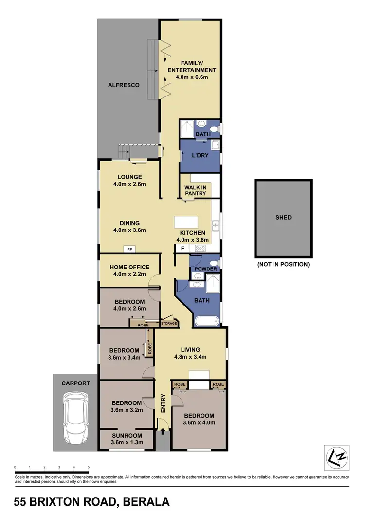 Floorplan of Homely house listing, 55 Brixton Road, Berala NSW 2141